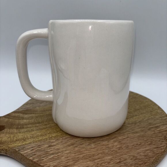 Rae Dunn CIAO Magenta Coffee Tea Mug Cup 5" NWOT Gift Party Hello Goodbye White - Picture 3 of 6